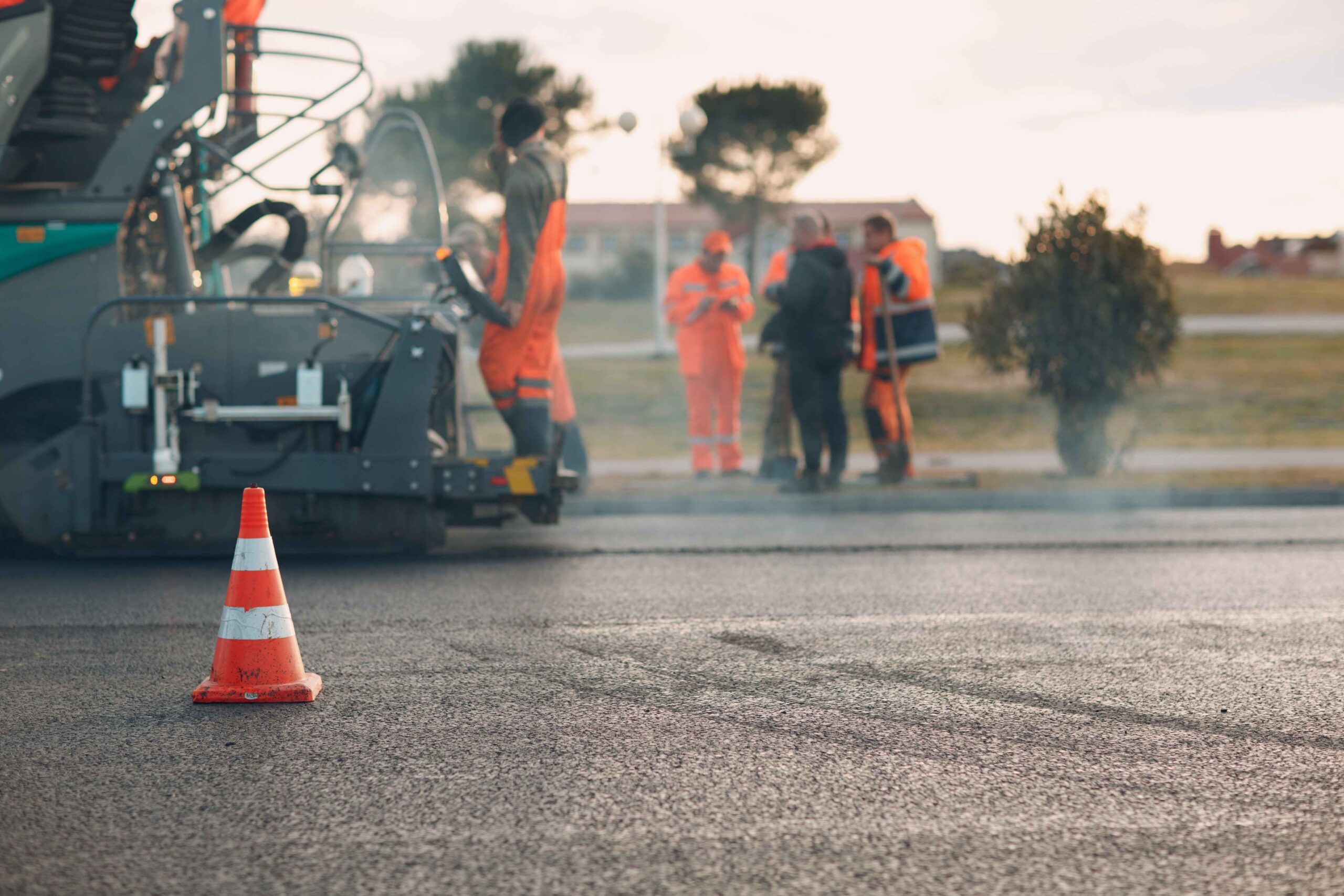 Traffic Management During Road Surfacing