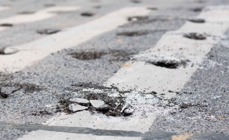Minor surface damage