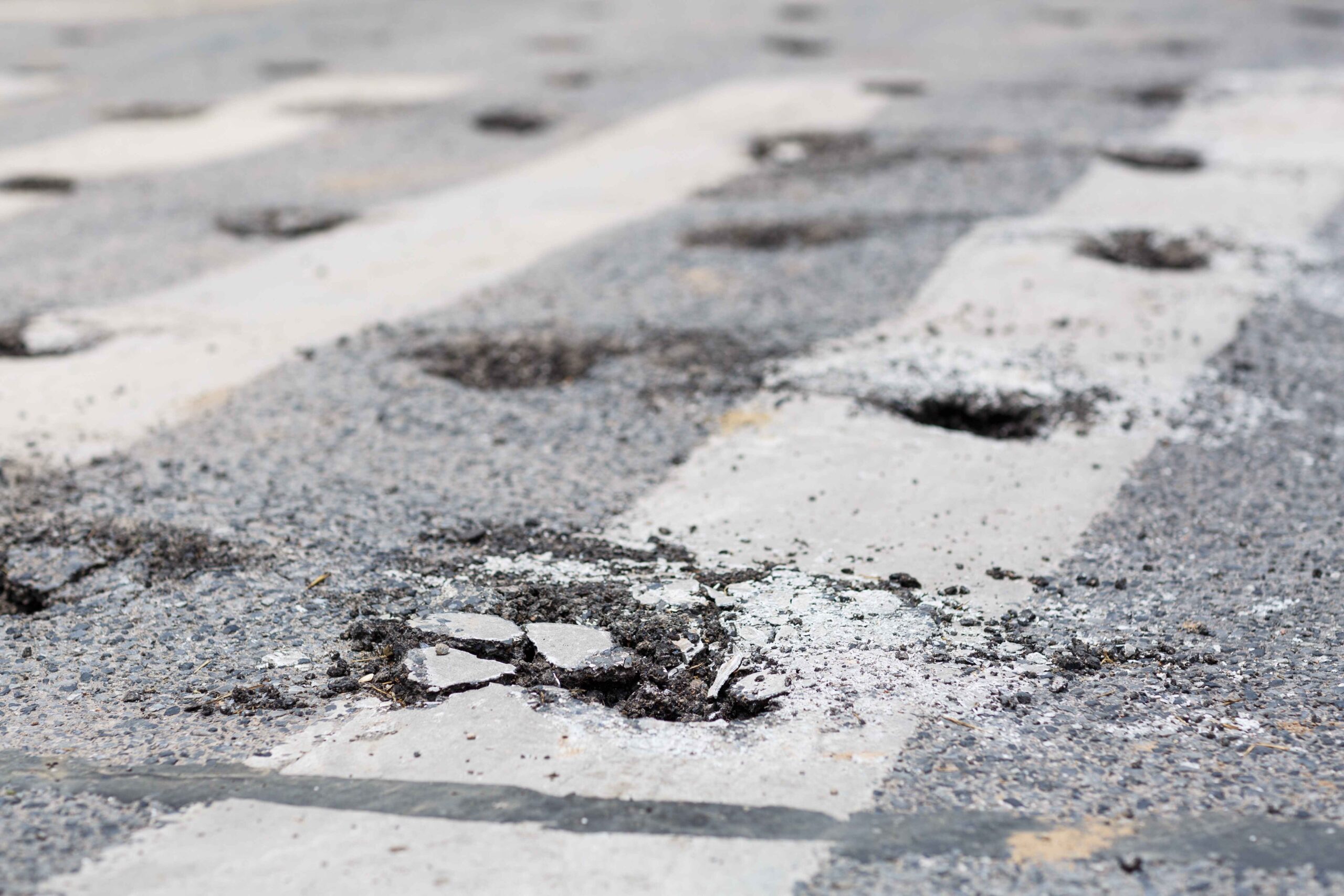 Minor surface damage