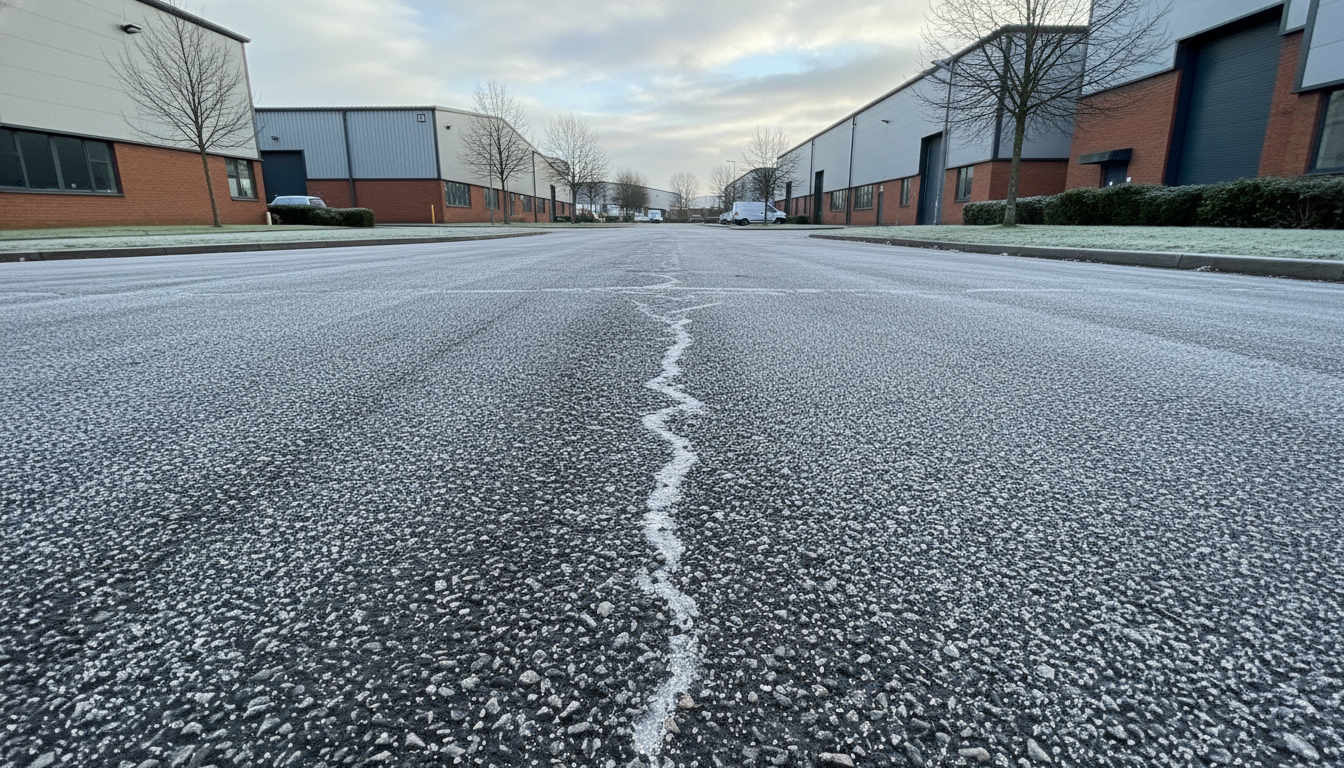 frost damage asphalt UK