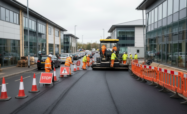 road surfacing safety