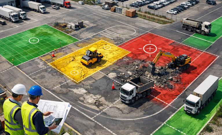 commercial road work