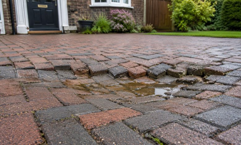 Block Paving Dip