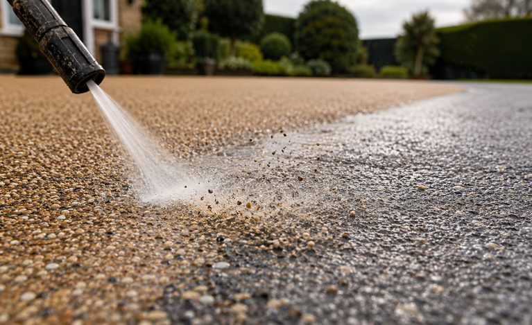 pressure washing