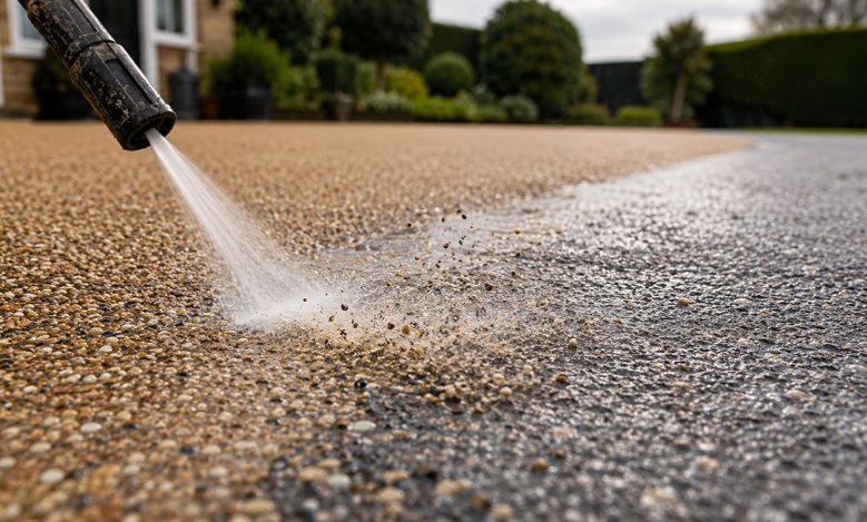 pressure washing